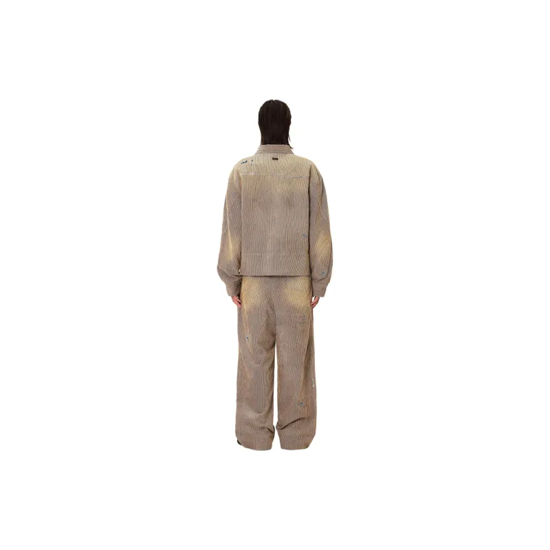 ADER ERROR Carid Aging Trucker Jacket-5