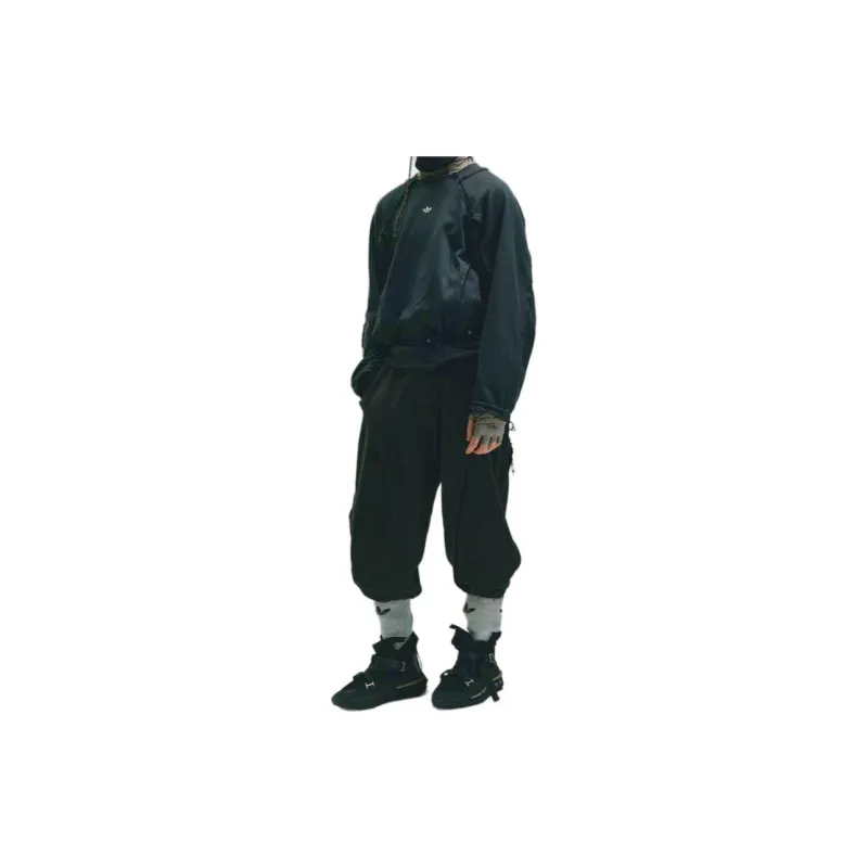 Adidas Originals x HAMCUS Knitted Sports Pants Unisex Black-4