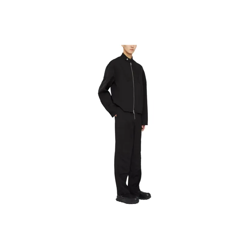 JIL SANDER Zip up Biker Jacket-3