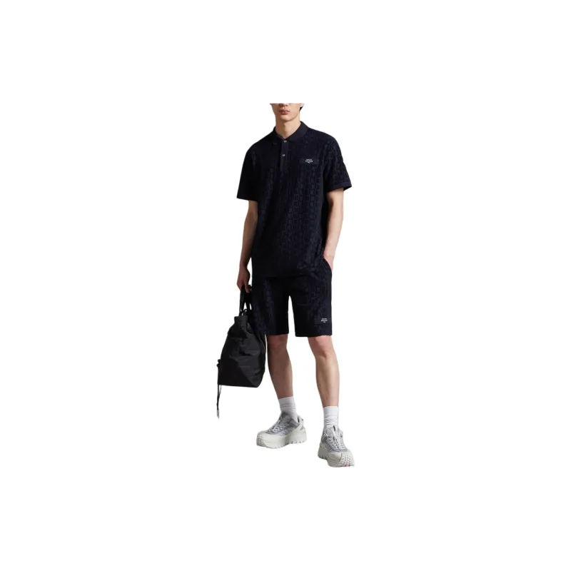 Moncler Casual Shorts Men's Blue-1