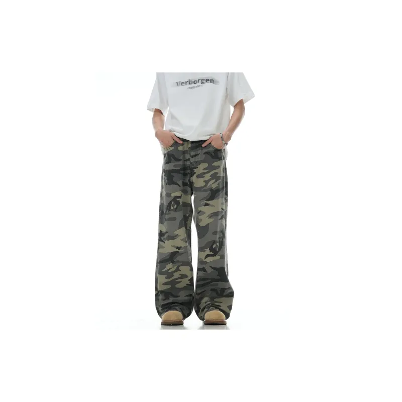 GBXM Jeans Unisex Camouflage-4