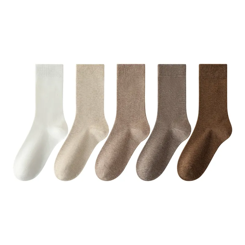XXLLG Mid Calf Socks Women's 5 Pack-0
