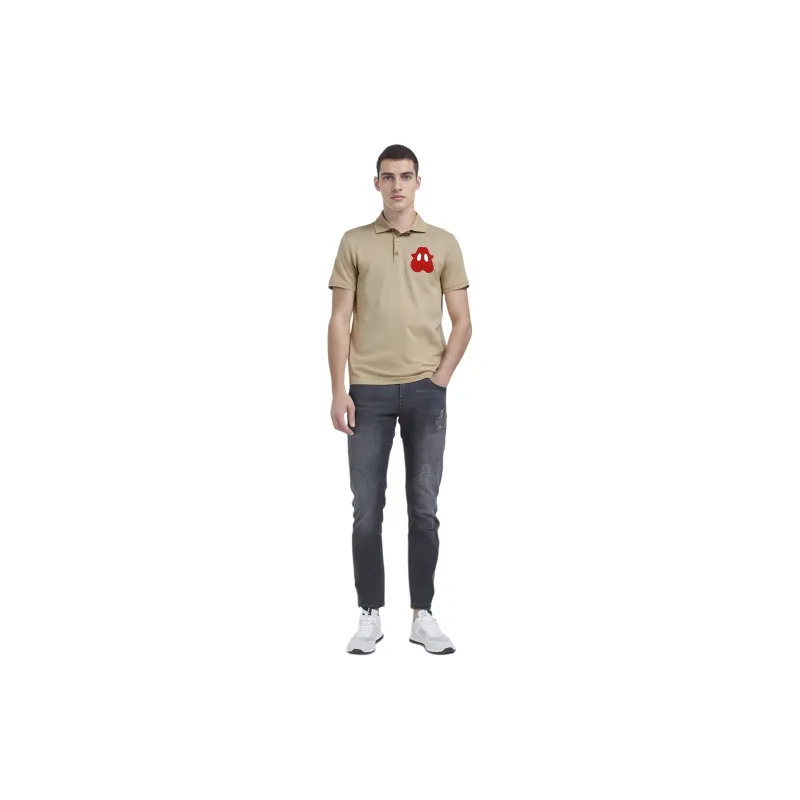 Burberry T Shirts Men Brown-4