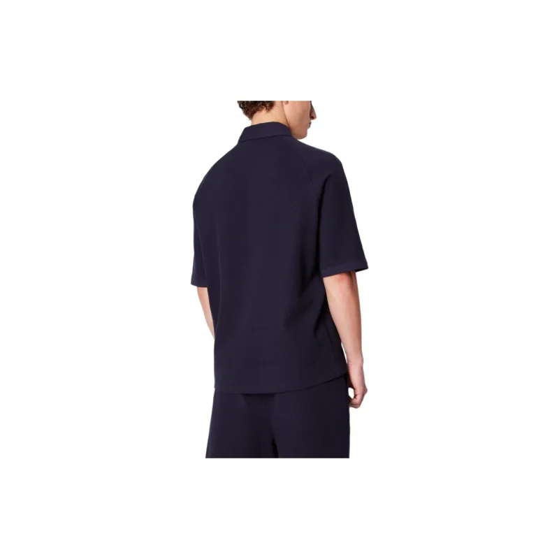 ARMANI EXCHANGE Polo Shirt Men's Navy Blue-4