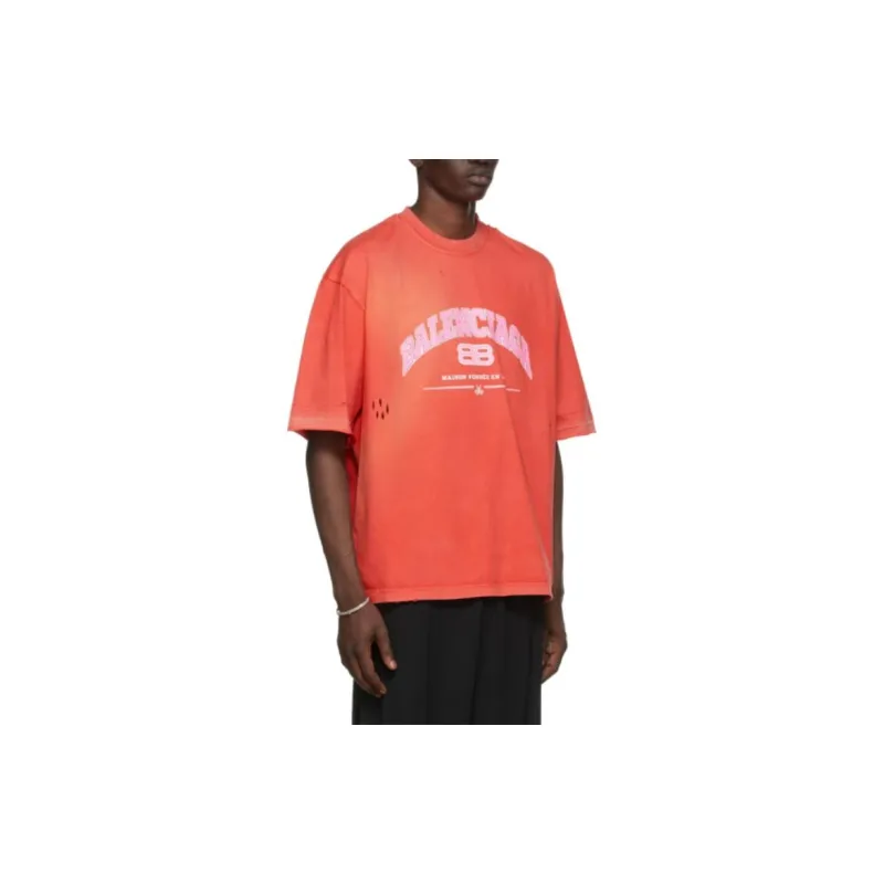 Balenciaga T-Shirts Men Orange-1