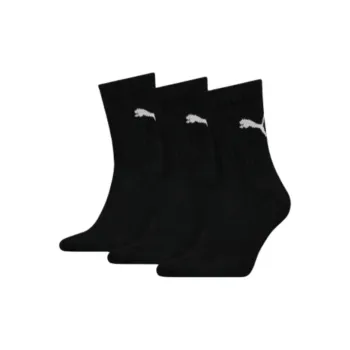 PUMA Sportstyle Series FW24 Mid Calf Socks Unisex 3 Pack Black