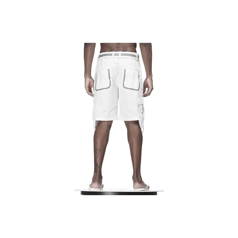 NORVINCY Urban Techwear Straight Fit Loose Fit Casual Shorts Men's-8