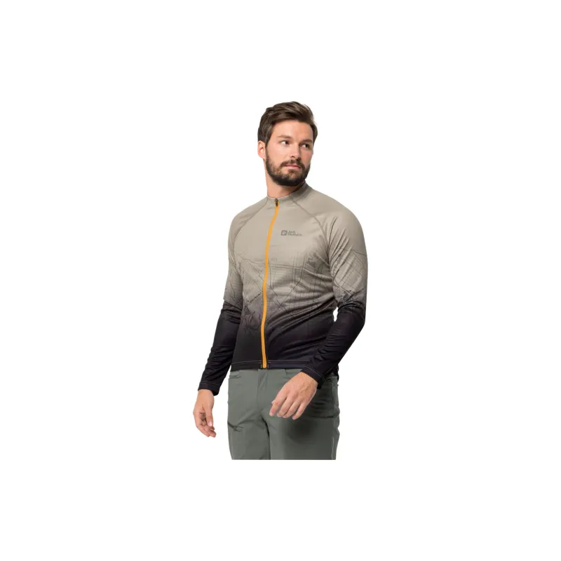 Jack Wolfskin Morobbia Fz L/s Print M Cycling Clothing Men's-1
