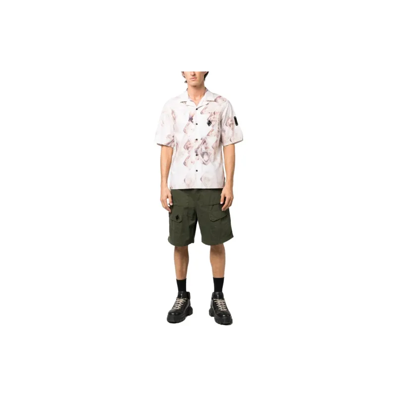 A COLD WALL* Logo patch Cargo Shorts-1