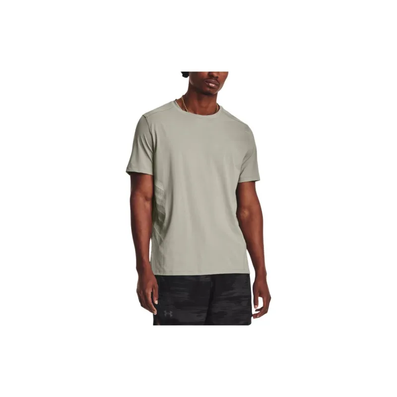 Under Armour Iso Chill Series T Shirts Men Gray Green-4