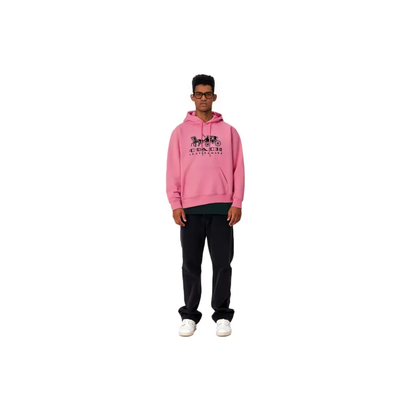 COACH SS22 Sweatshirt Men's Pink-2