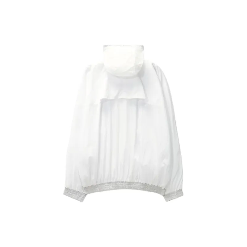 Reebok Logo embroidered Hooded Jacket-1