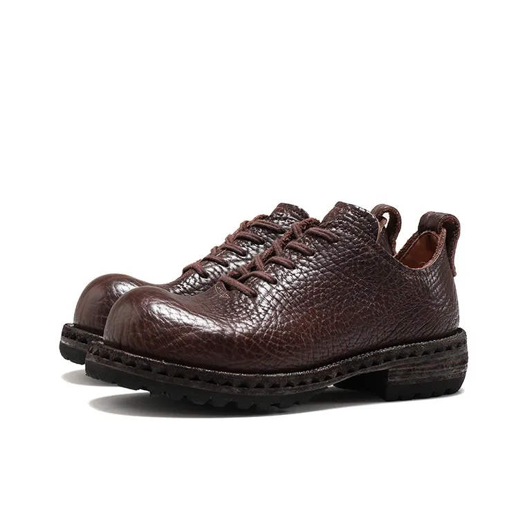 IGESHI Platform Height Increasing Leather Shoes Men's-6