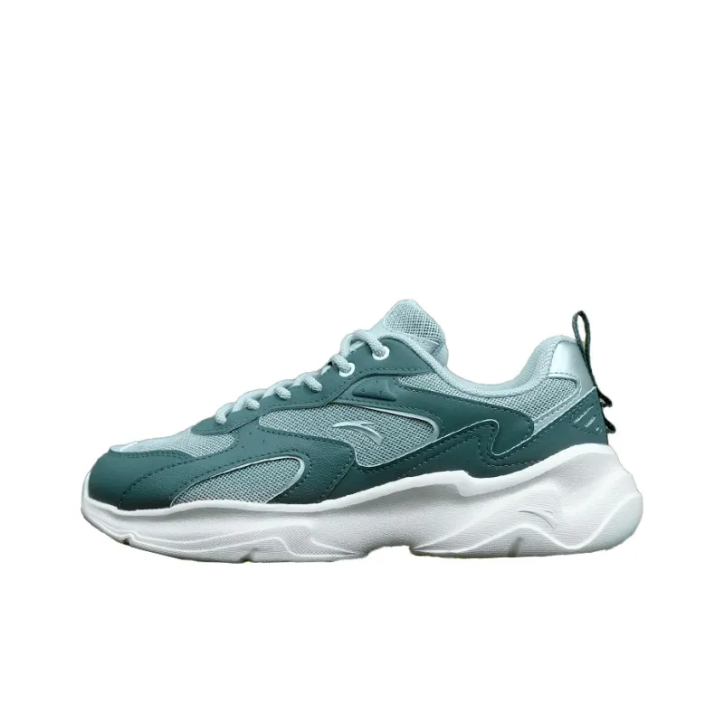 Anta Anti Slip Wear Resistant Low Top Casual Shoes Men's Cyan-0
