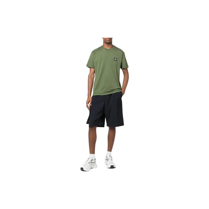 STONE ISLAND T Shirts Men Green-1
