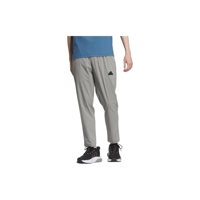 Adidas Knitted Sweatpants Men's Pure Ice Gray-4