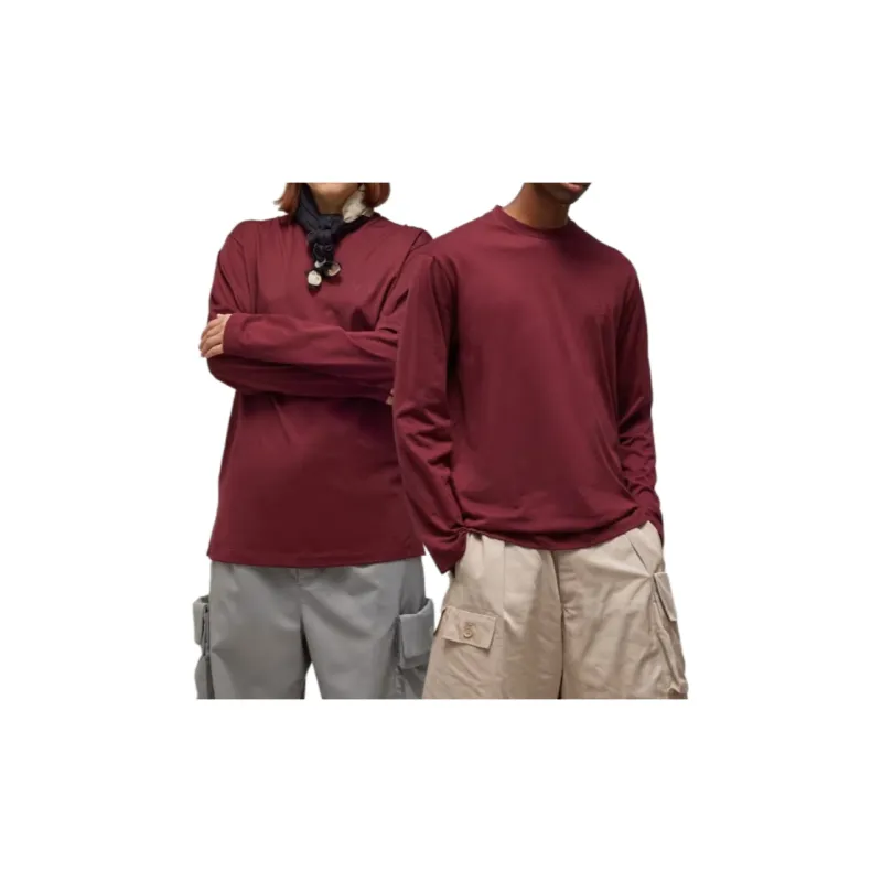 Adidas Y 3 Long Sleeve Tee T Shirt Unisex Contour Red-1