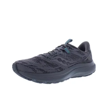 Saucony Omni 21 Slip Resistant Low Top Running Shoes Women's Gray