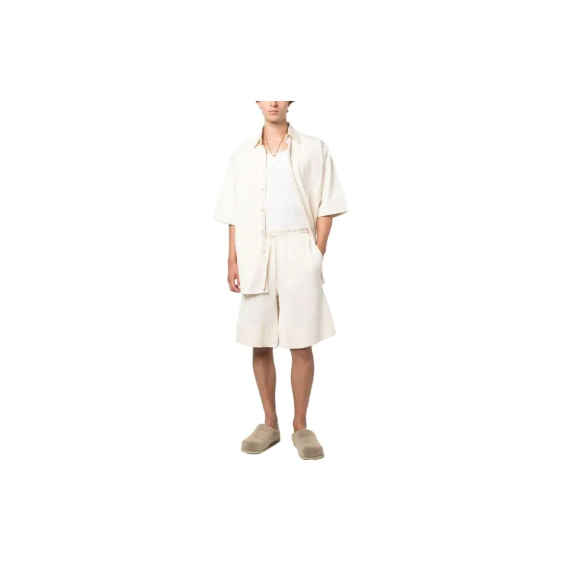 JIL SANDER Casual Shorts Men Beige-2