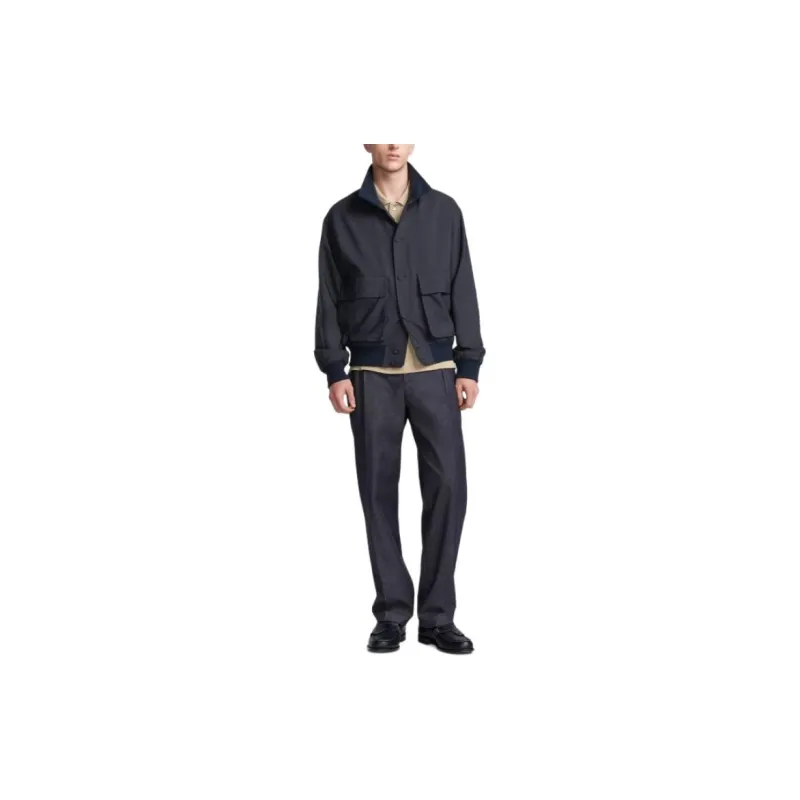 DIOR Buttoned High Neck Jacket-1