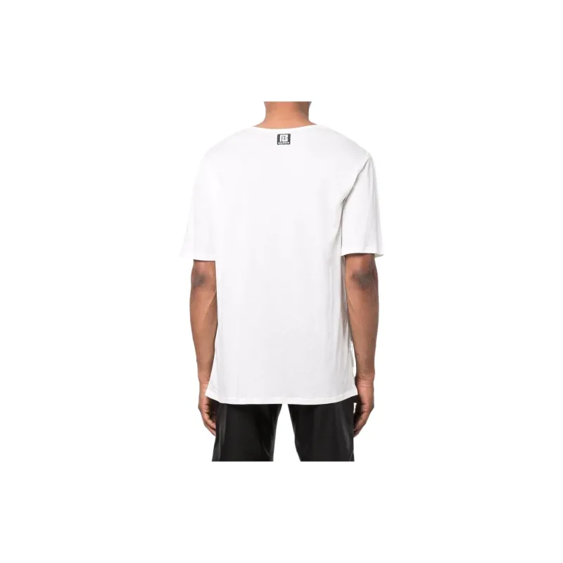 BALMAIN T Shirts Men White-3