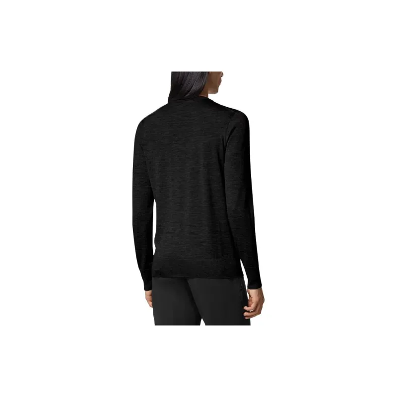VERSACE Logo Embroidered Crewneck Knitted Jumper-3
