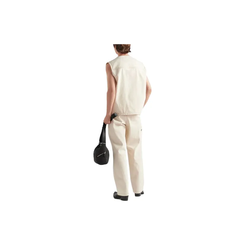 PRADA Vests Men Beige-2