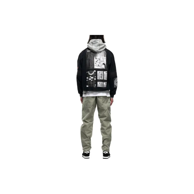 Cav Empt Casual Pants Men Gray-4