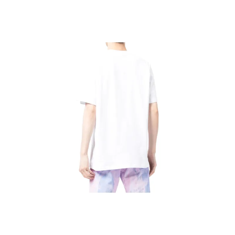 MSGM Logo print Cotton T shirt Dress-2
