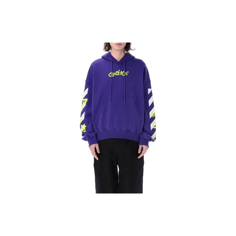OFF-WHITE Opposite Arrow Boxy Hoodie -2