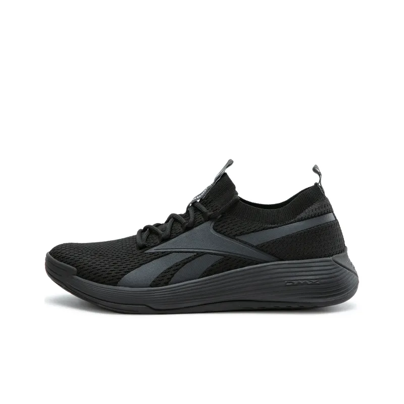 Reebok Dmx Comfort Wear Resistant Low Top Running Shoes Unisex Black-0