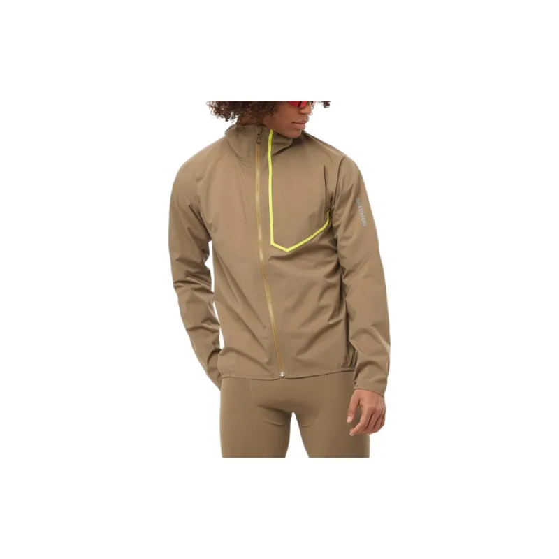 SALOMON BONATTI TRAIL Jackets Coats Men's Shiitake Brown-1