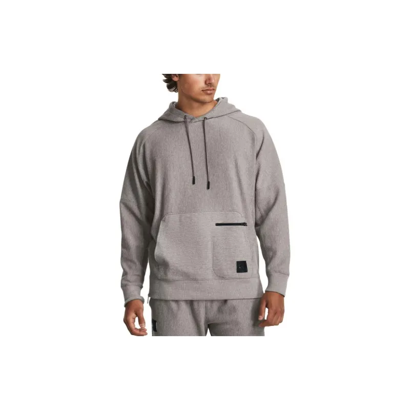 Under Armour Ottoman Fleece Sweatshirts Men Gray-3