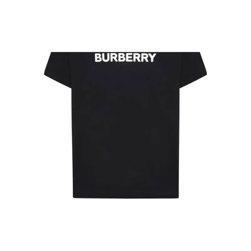 Burberry Logo Printed Crewneck T Shirt-7