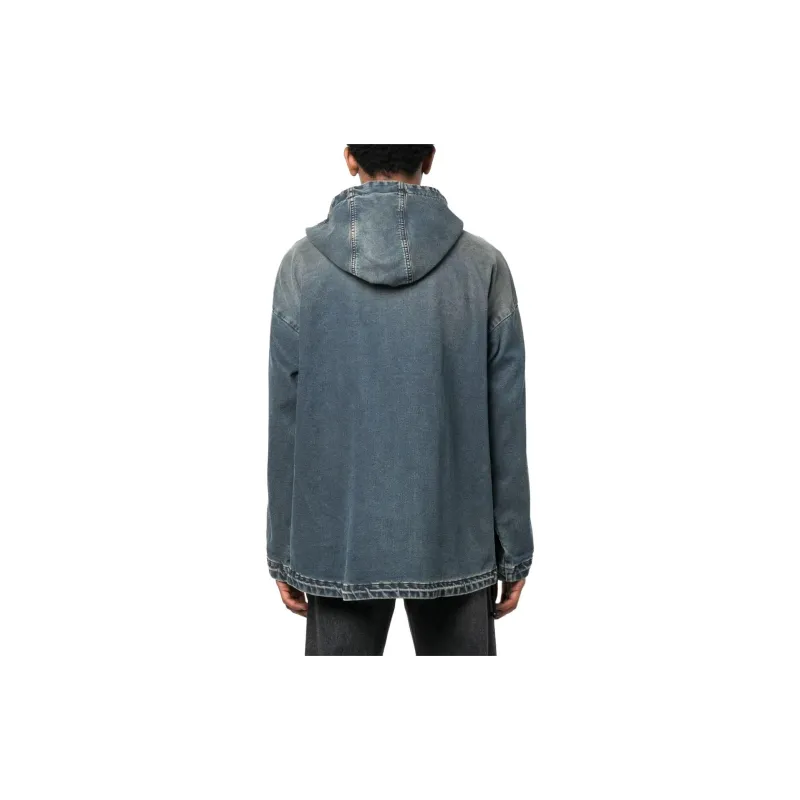 DIESEL D Hennes Jogg Hooded Denim Jacket-2