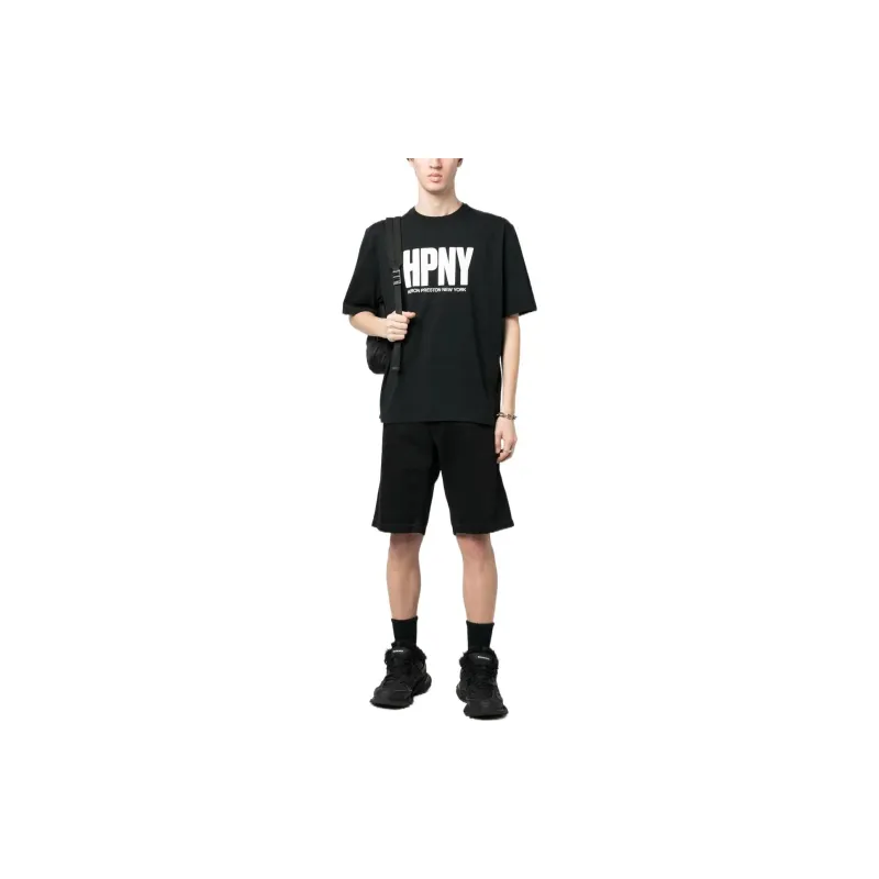 HERON PRESTON Hpny Tee 'Black/White'-1