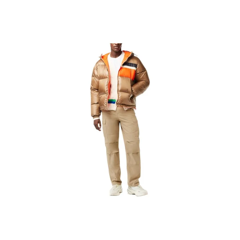 LACOSTE Casual Pants Men's Beige-4