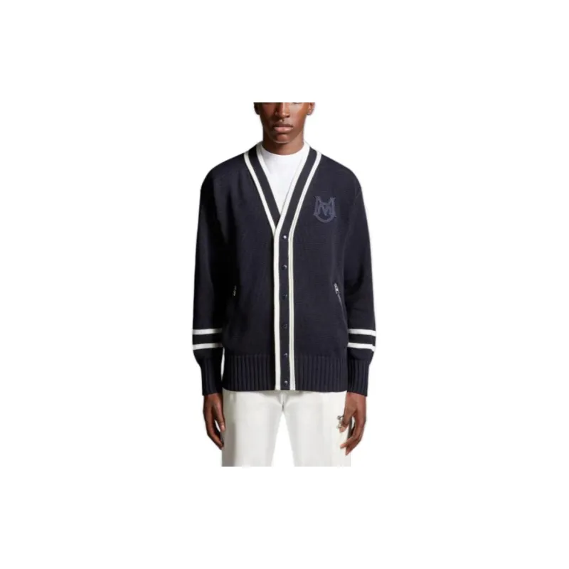 Moncler Knitwear Men Marine Blue-1
