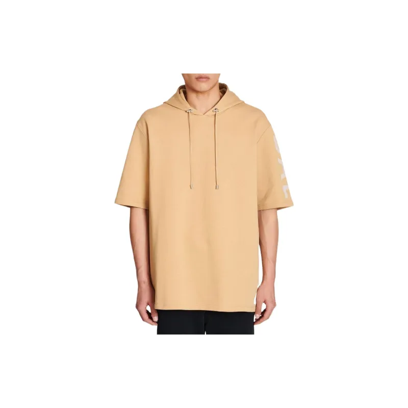BALMAIN Sweatshirts Men Beige-3