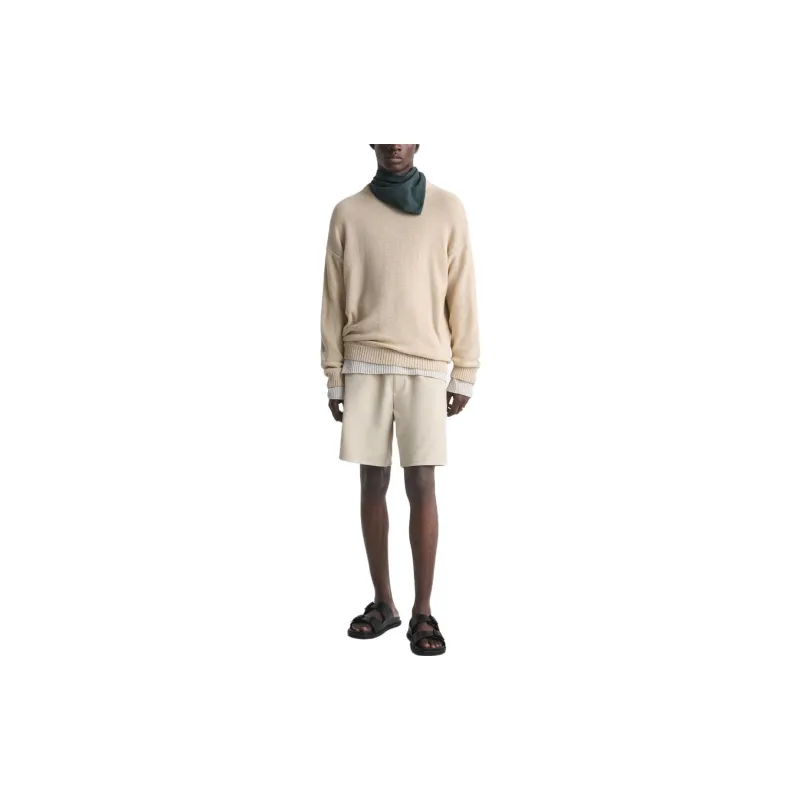 ZARA Casual Shorts Men Beige-1