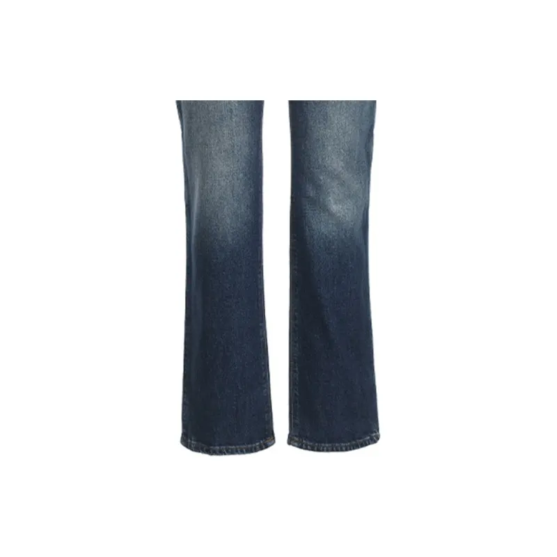 EMPORIO ARMANI Low rise Straight Jeans-5