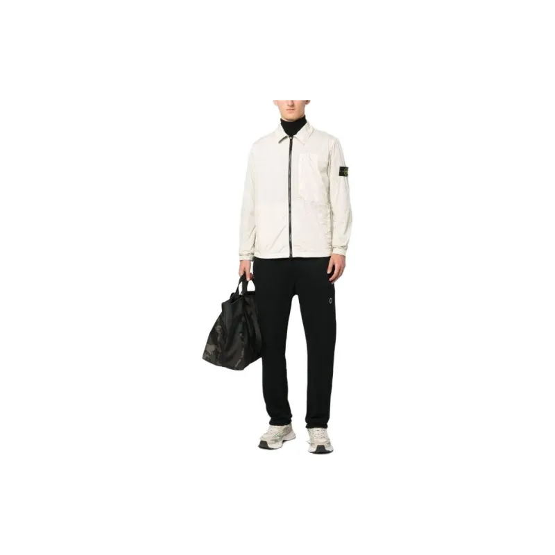 STONE ISLAND Compass patch Lightweight Zip up Jacket-3