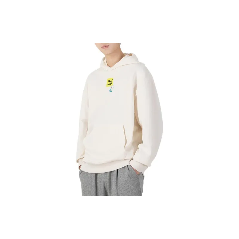 PUMA Oversize Trend Sweatshirt Men's White-3