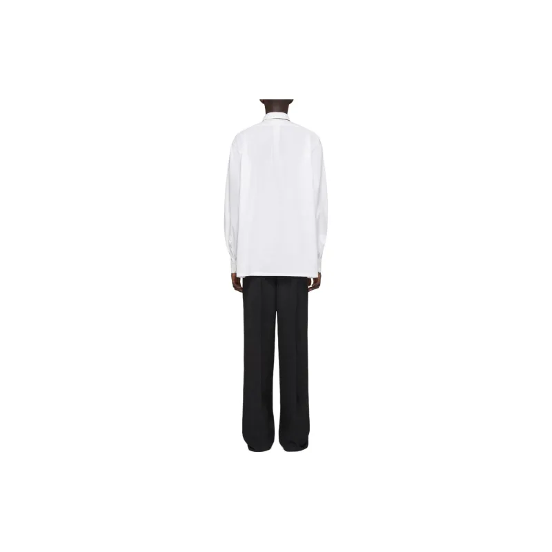 Givenchy Shirt In Poplin Shirt Men's White-2