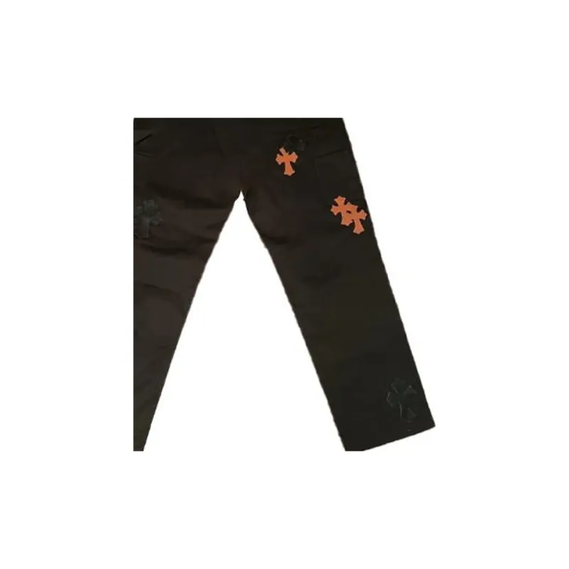 Chrome Hearts Jeans Men Black-2