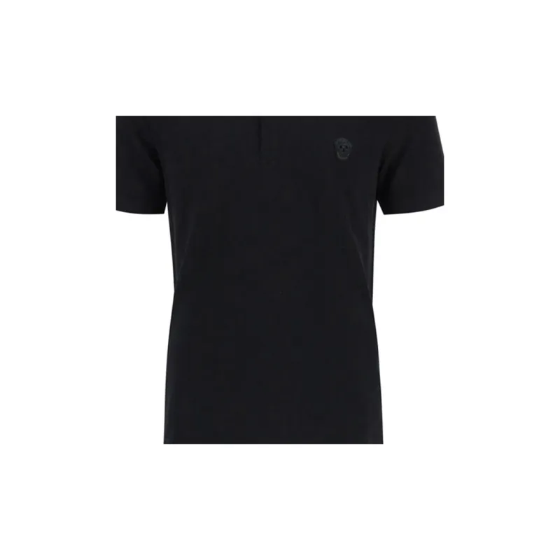 Alexander McQueen Polo Shirts Men Black-5