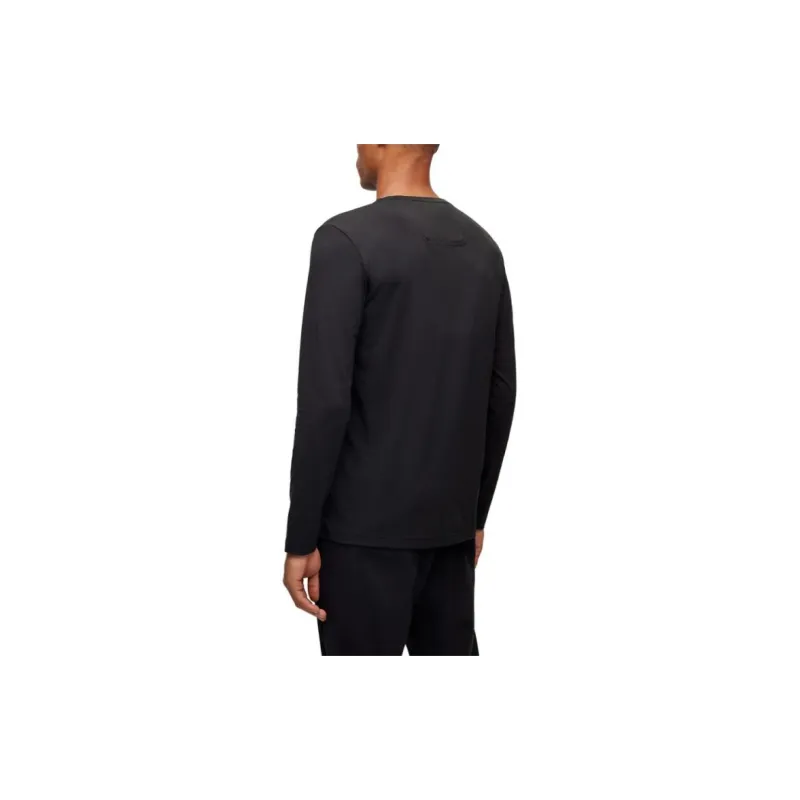 Boss Logo print Long sleeve T shirt-1