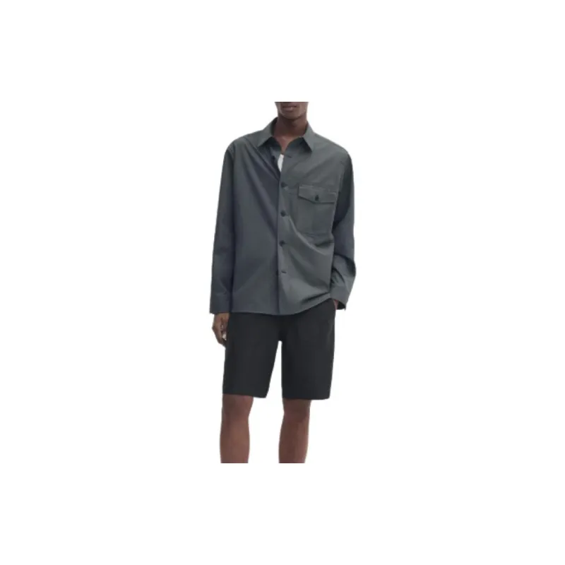 Massimo Dutti Casual Shorts Men's Blue-2