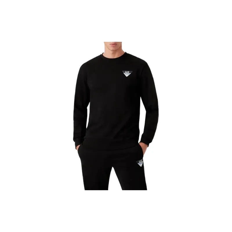 EMPORIO ARMANI EA7 FW22 Sweatshirt Men's Black-2