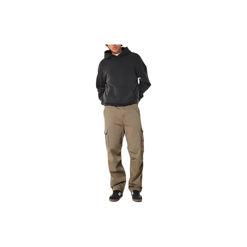 Hollister Cargo Pants Men's Dark Brown-2